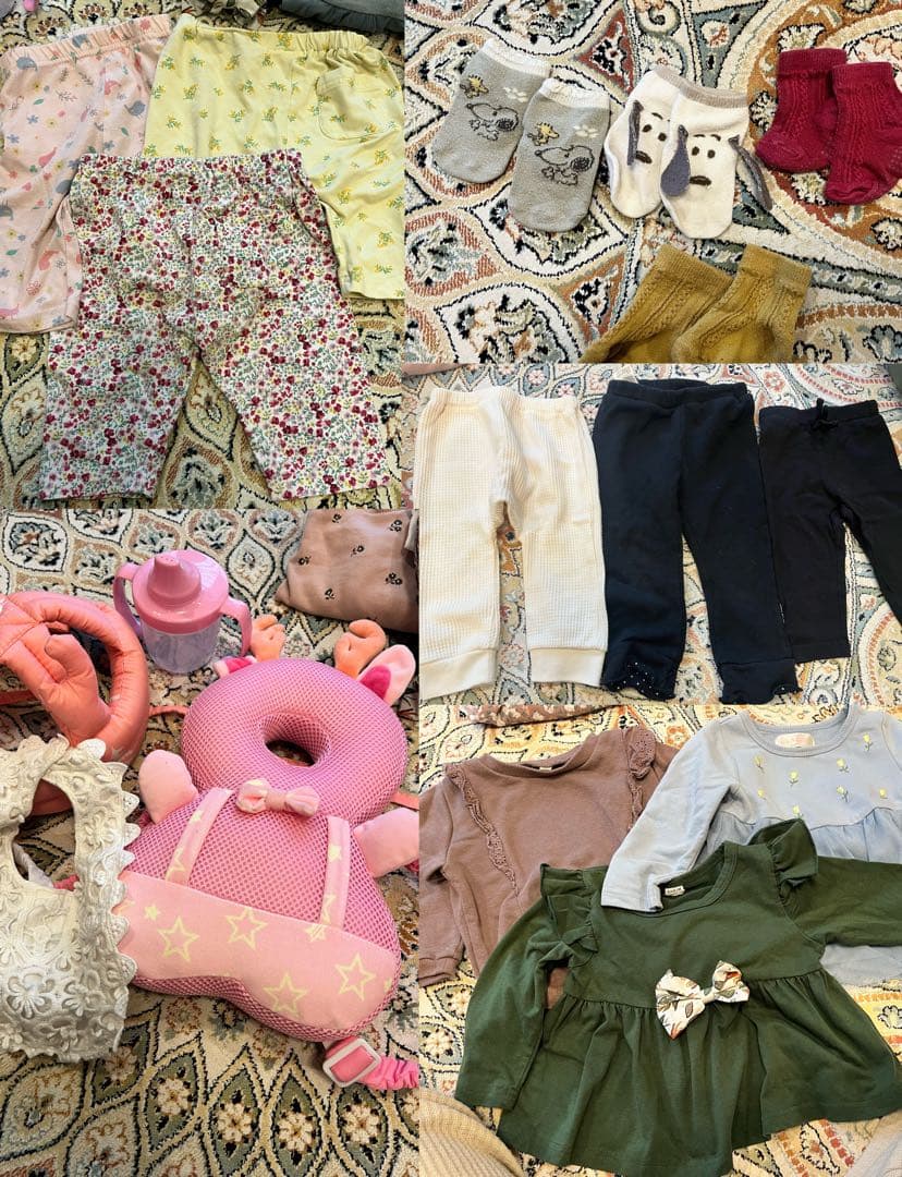 女の子ベビー服70〜90まとめ売り60点以上