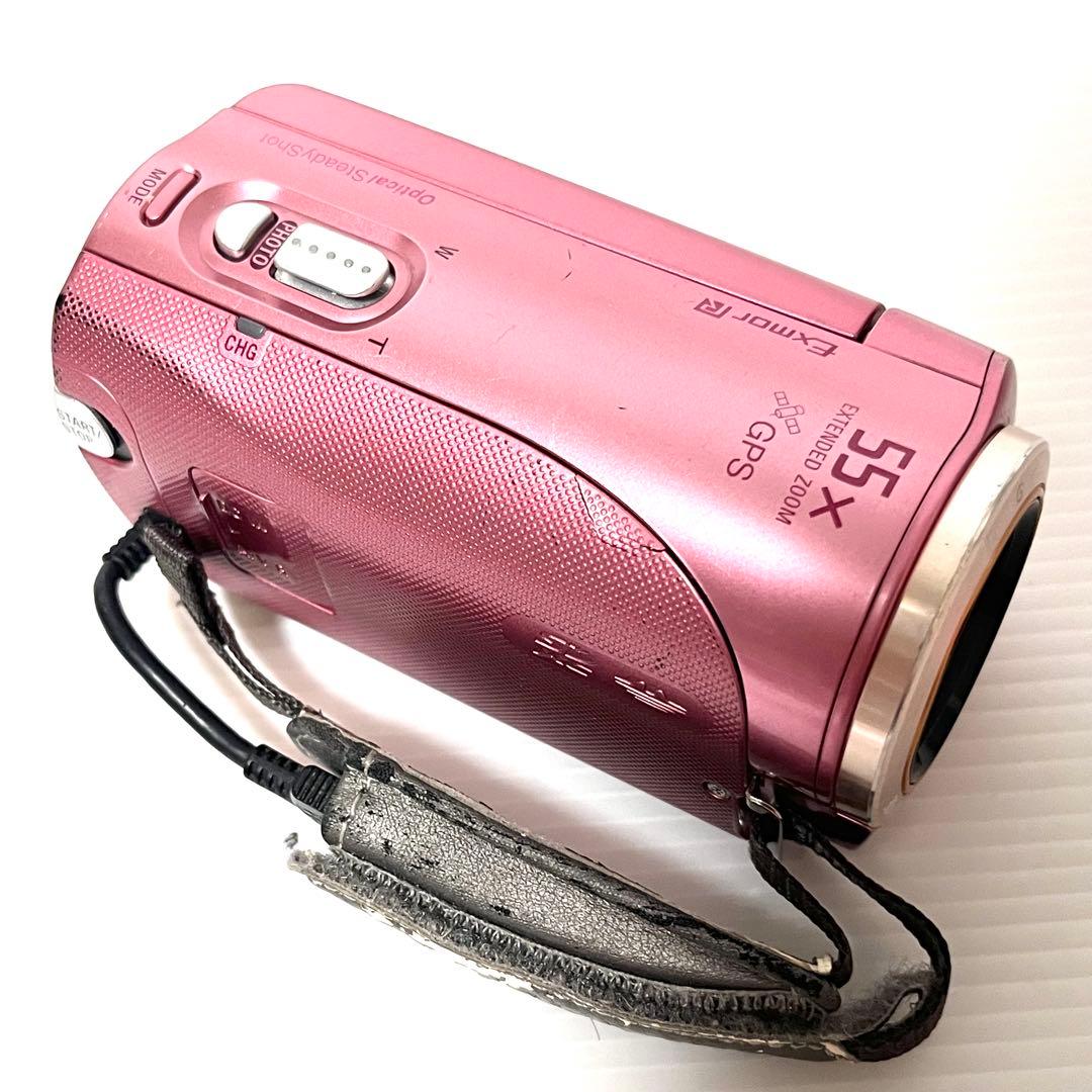 ソニー HDR-CX270V ピンク デジタルHDビデオカメラレコーダー