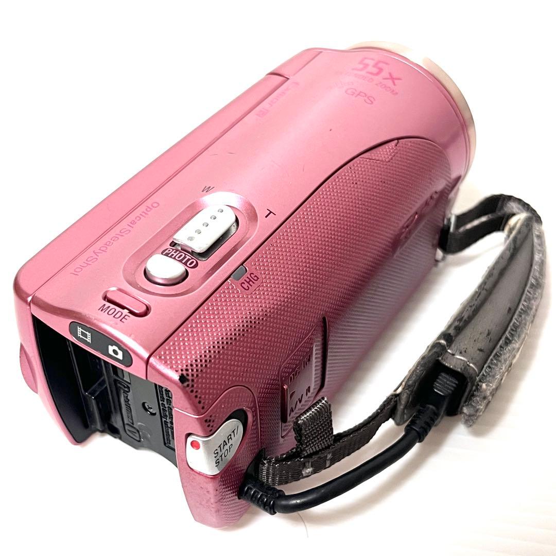 ソニー HDR-CX270V ピンク デジタルHDビデオカメラレコーダー