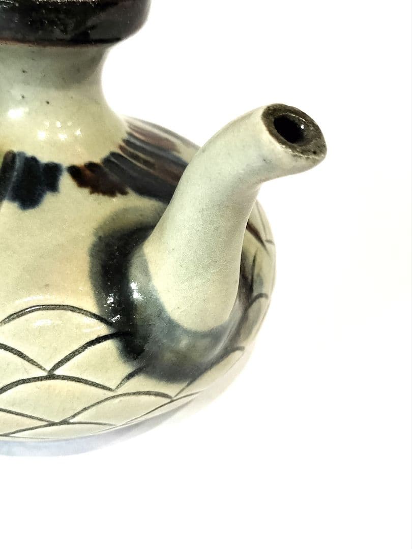 ❤【新品・未使用】琉球　沖縄　壺屋焼 　新垣栄一（陶栄） 酒器　お猪口2個