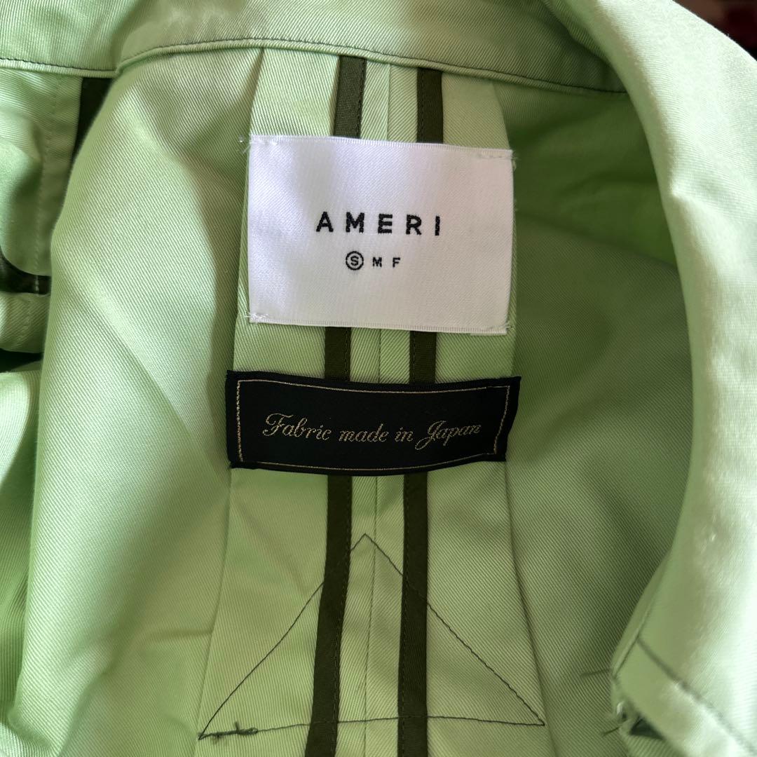 amerivintage トレンチコート　メロンカラー