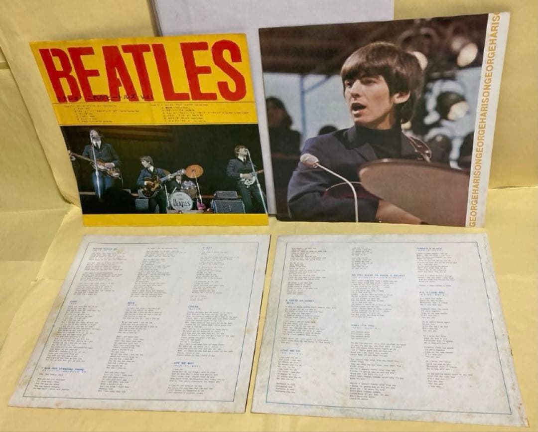 ◉ビートルズ ●オデオン 赤盤①来日記念盤 VOL1, ②オールディーズ