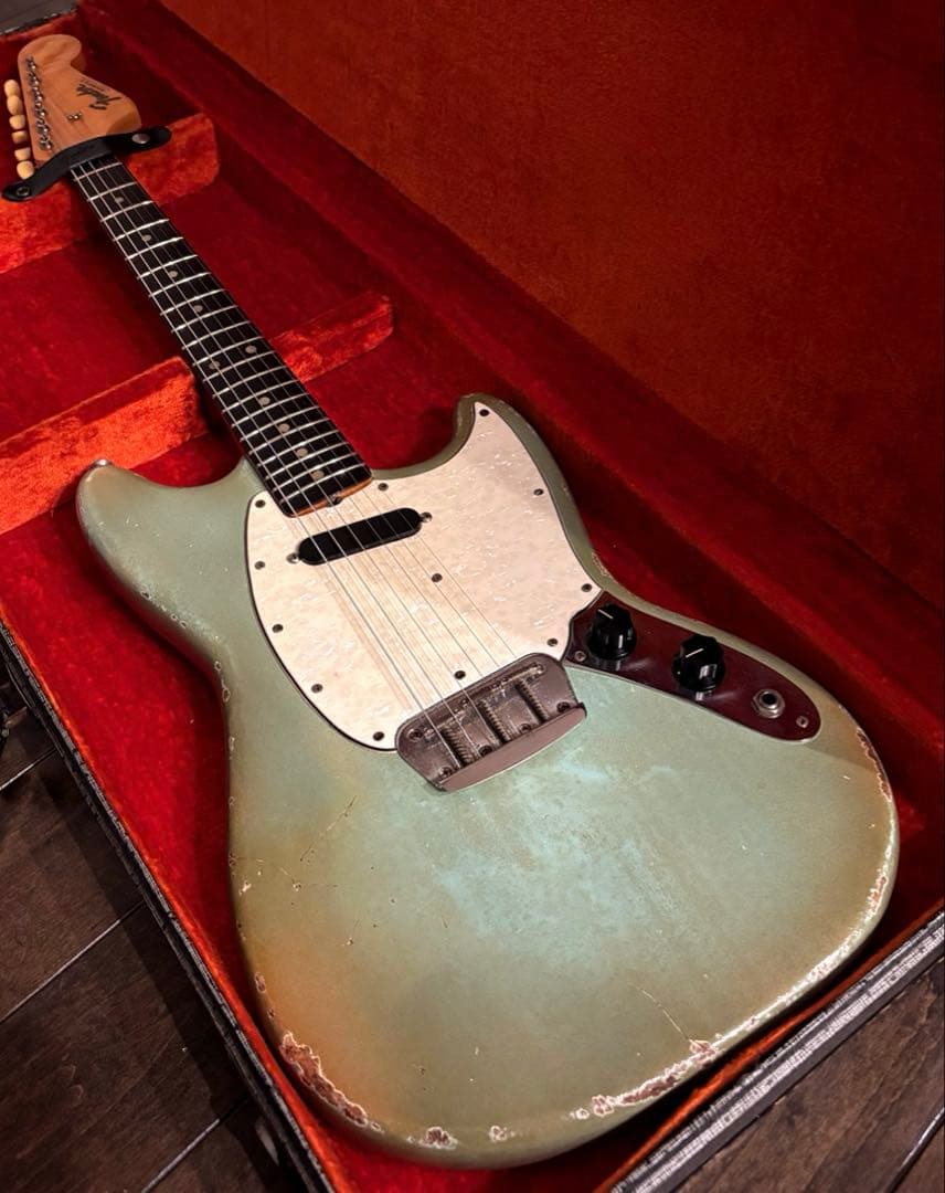 fender MUSICMASTER II 1966ダフネブルー ビンテージ
