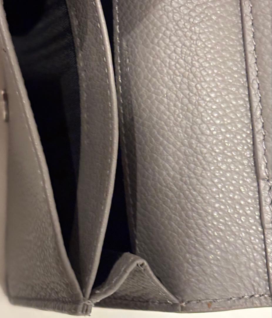 SAINT LAURENT グレー　名刺入れ　カードケース