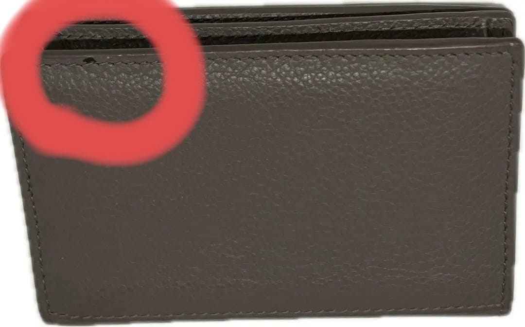 SAINT LAURENT グレー　名刺入れ　カードケース