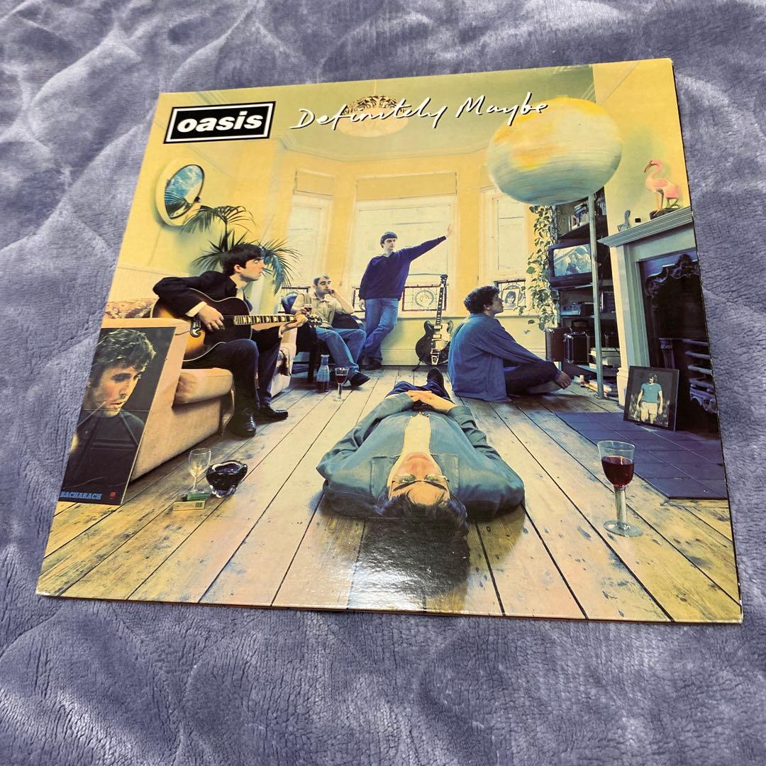 oasis definitely maybe レコード　CRELP169 新品