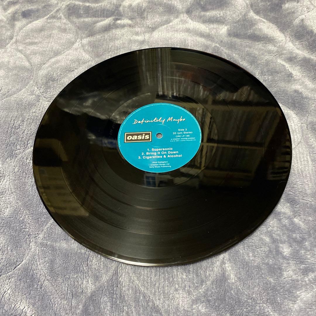 oasis definitely maybe レコード　CRELP169 新品