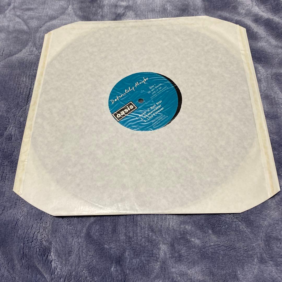 oasis definitely maybe レコード　CRELP169 新品