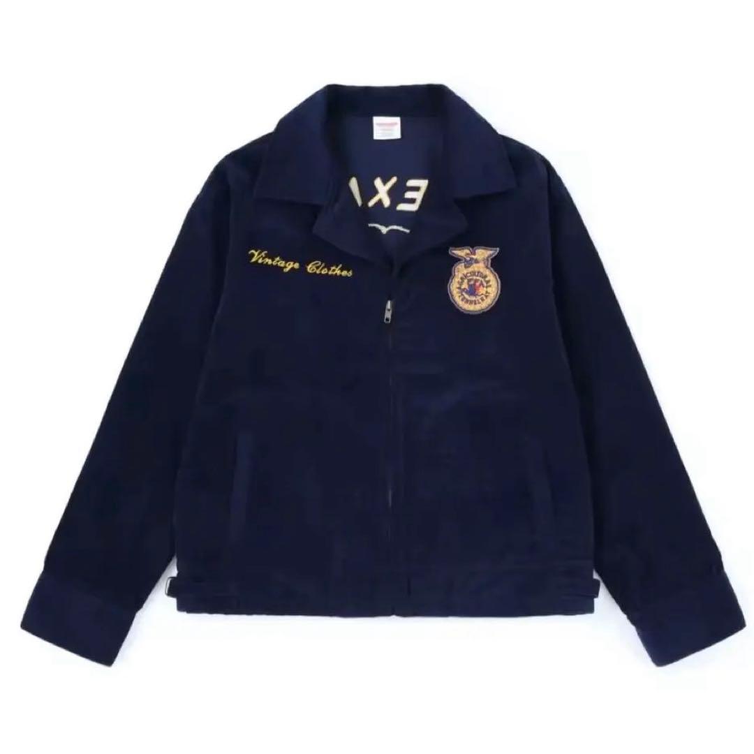 #101サイズL FFA JACKET ジャケット 当日出荷ネイビー
