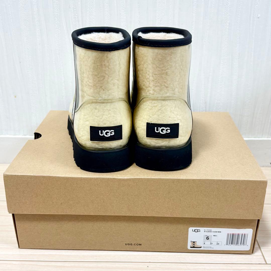 UGG レインブーツ クラシック クリアミニ 23cm