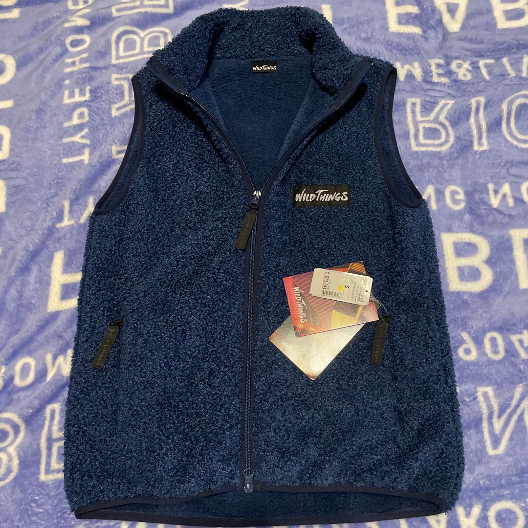 定価23544円　WILDTHINGS MONSTER FLEECE VEST