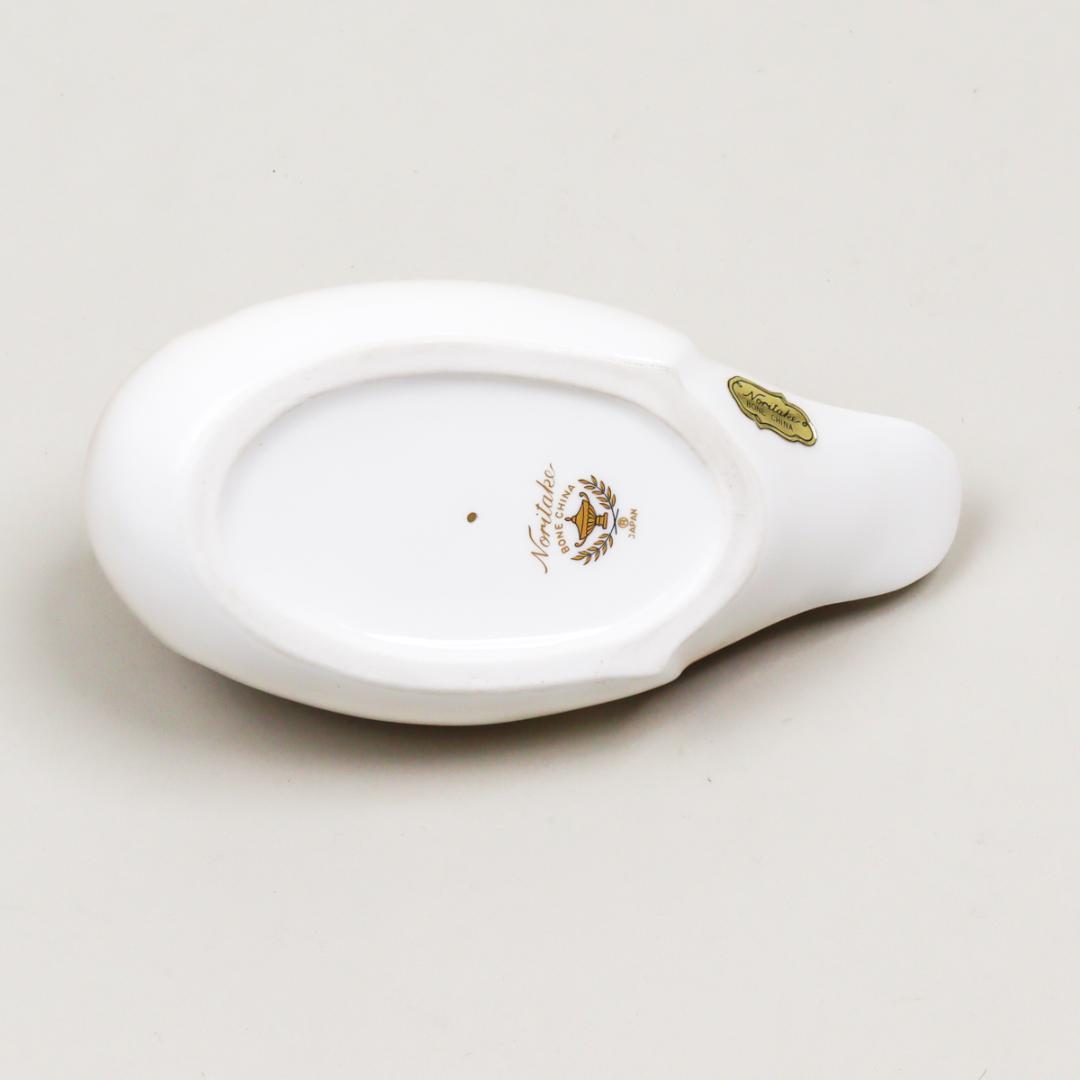 ノリタケ オシドリ メス フィギュリン 置物 美品