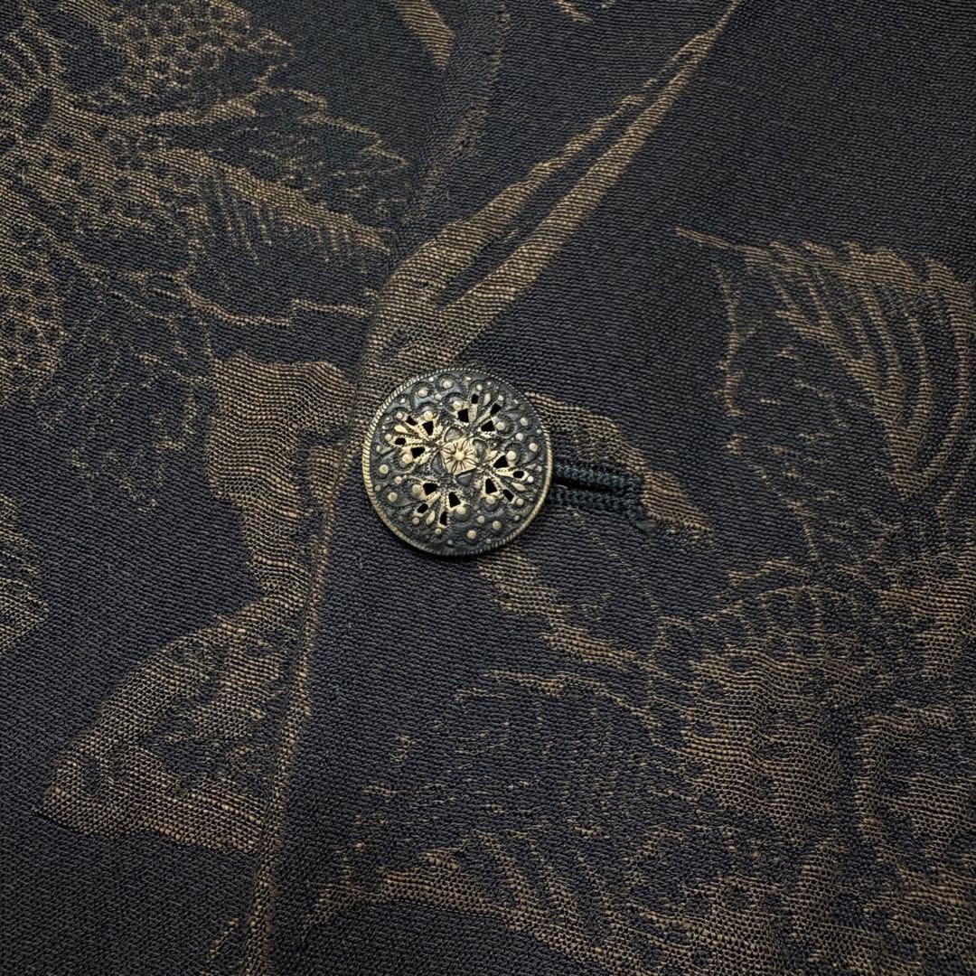 極美品 ETRO 現行 シルク アンコンジャケット 花柄 総裏 サイズ54