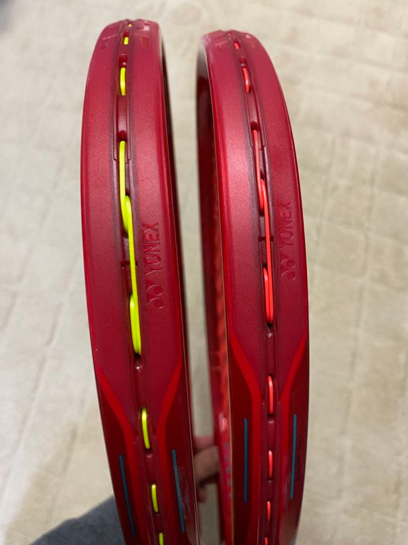 【マッチペア】YONEX VCORE100 2026 G2 【美品2本セット】