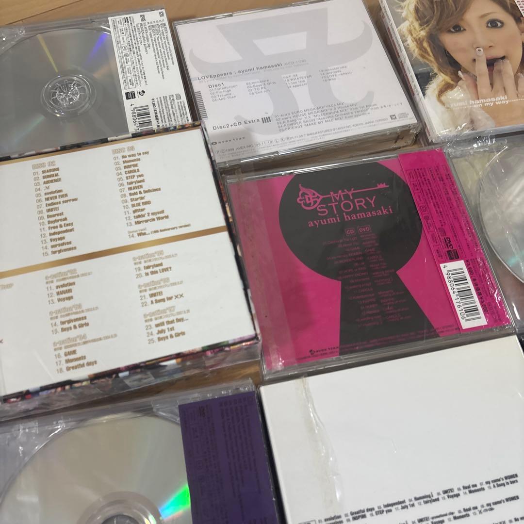 浜崎あゆみ　CDアルバムまとめ売り