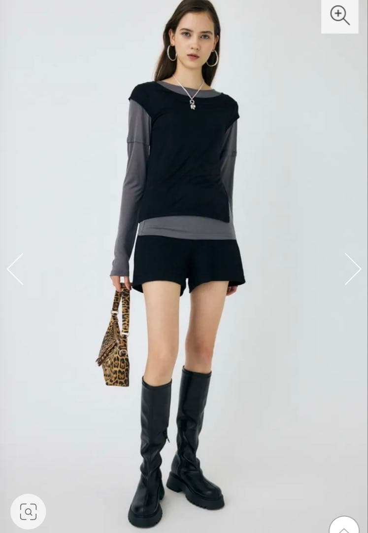 MOUSSY【ViVi掲載】ロングブーツ 新品