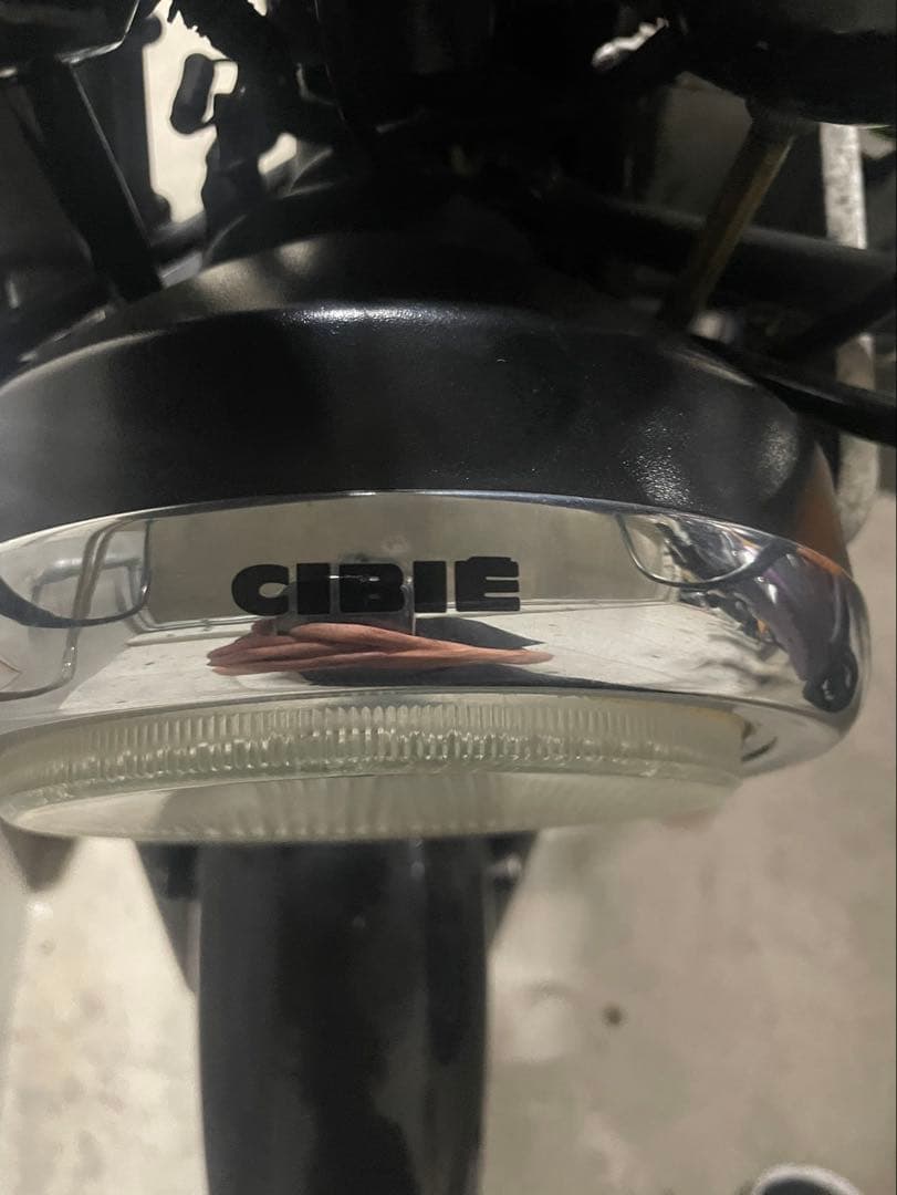 当時物 CIBIE シビエ 凹み ヘッドライト 160 CB250T マーシャル