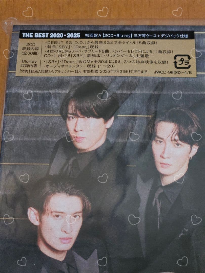  Man THE BEST 2020-2025 初回A・B