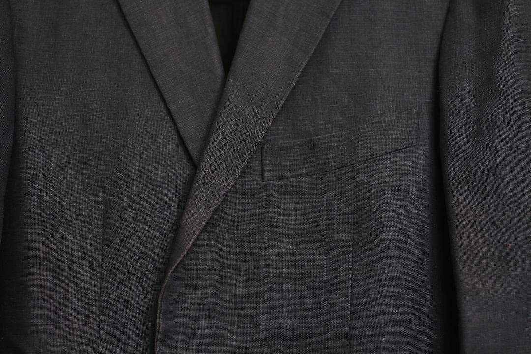 【リネン】Kenneth Filed 60s SPORTS COAT ネイビー