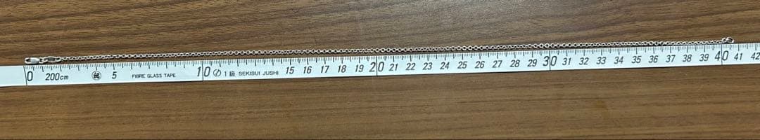 【訳アリ】クロムハーツ　ロールチェーン　留め具破損
