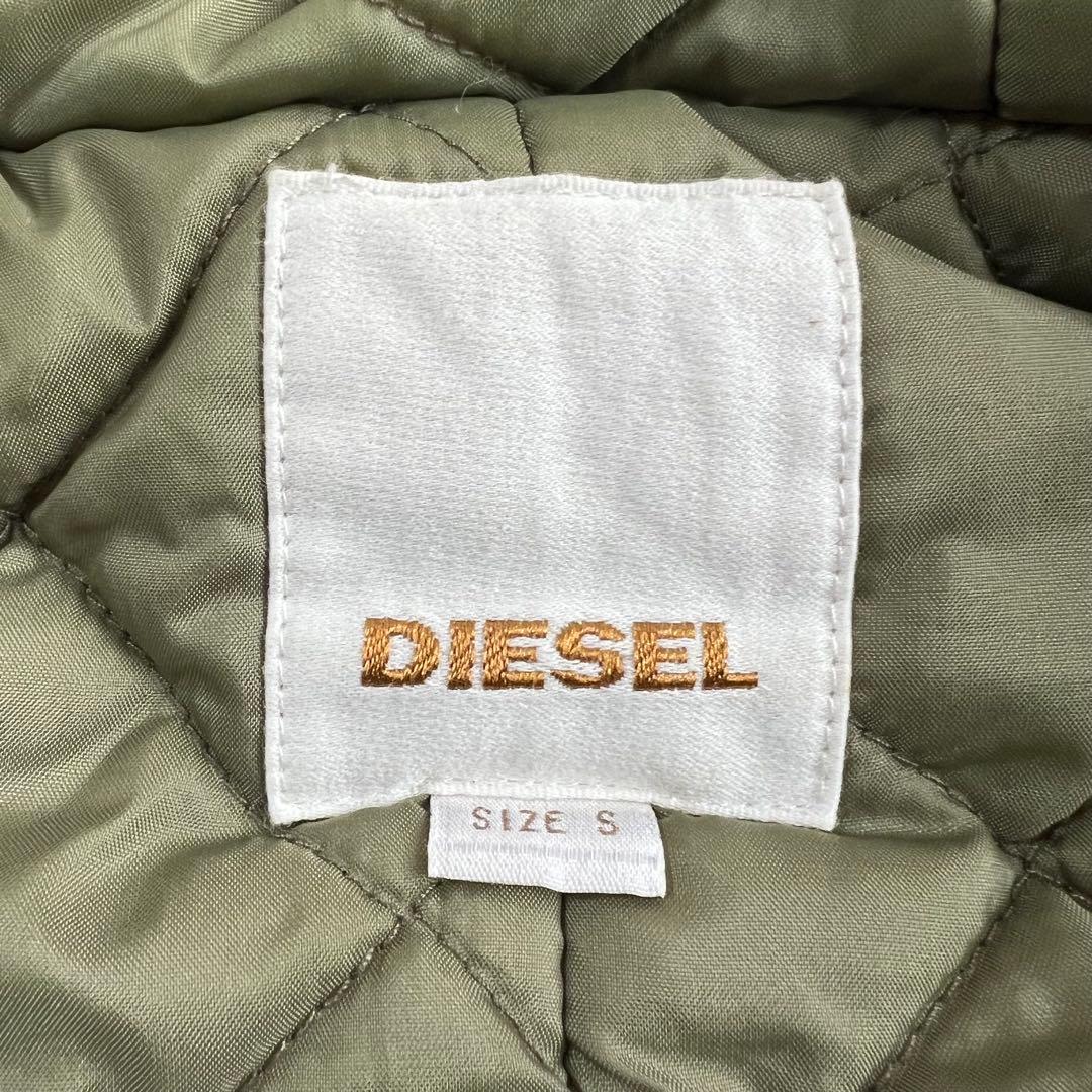 DIESEL　ディーゼル　M-51　ミリタリーモッズコート　カーキ　Sサイズ