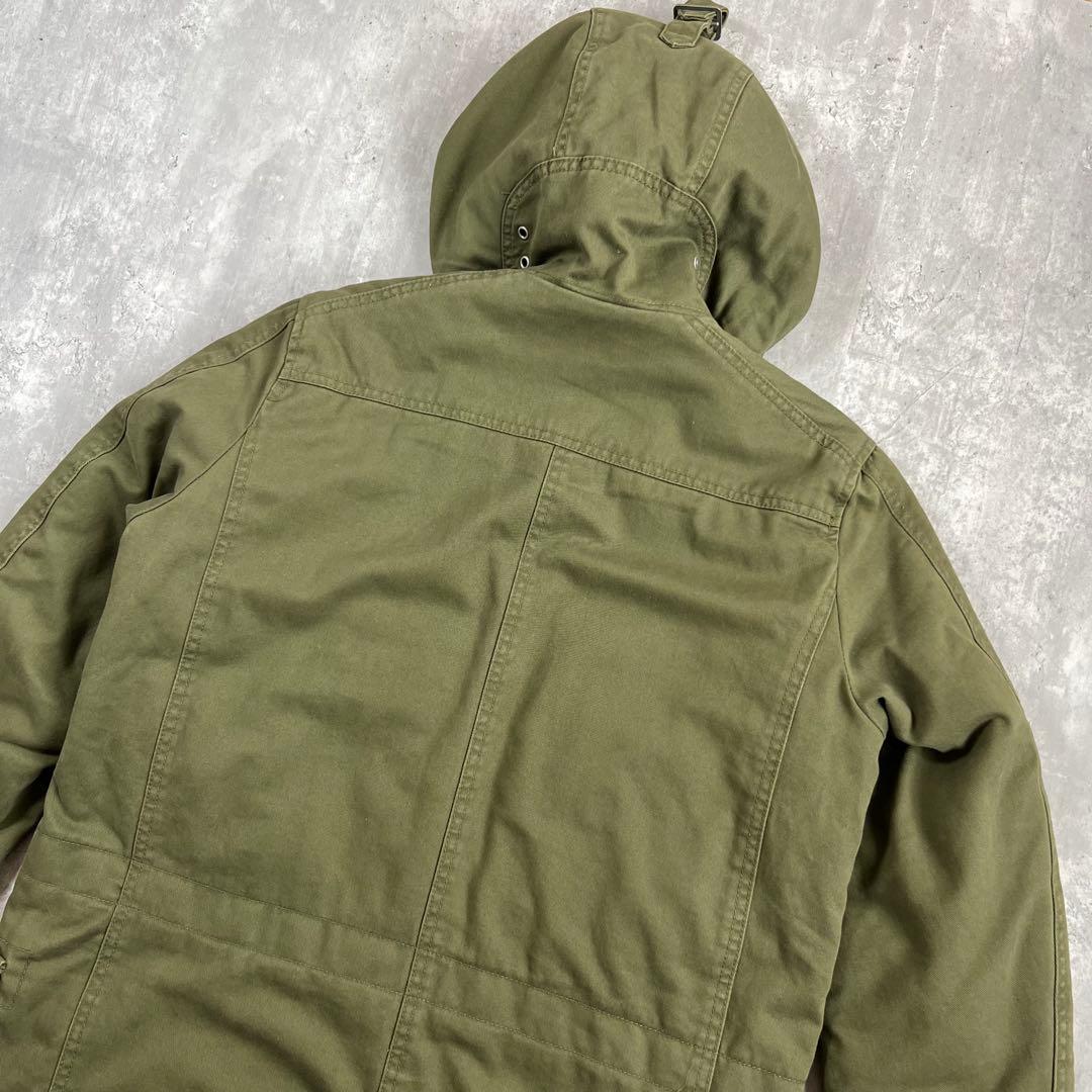 DIESEL　ディーゼル　M-51　ミリタリーモッズコート　カーキ　Sサイズ