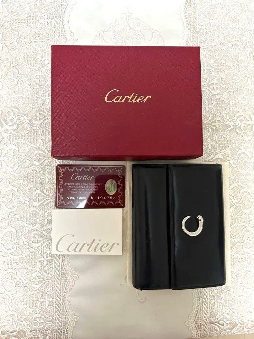 カルティエ　財布 [パンテール　三つ折り]