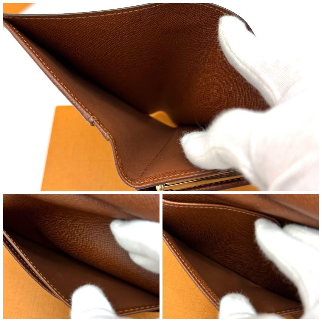 綺麗✨ルイヴィトン モノグラム ヴィエノワ がま口 折り財布