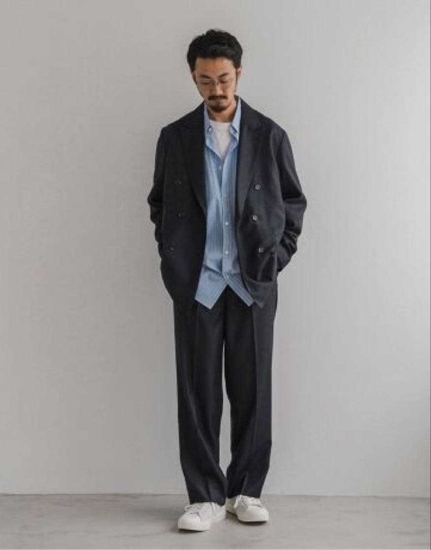 【Loro Piana Fabric】Edifice/ダブルブレスト ジャケット