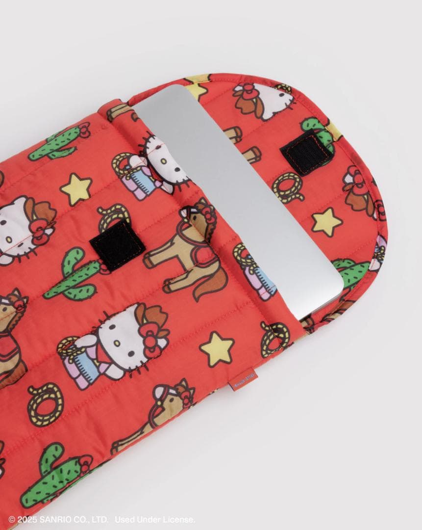 \"BAGGU\" 16インチ PCケース ハローキティウェスタン柄　キティ　新品