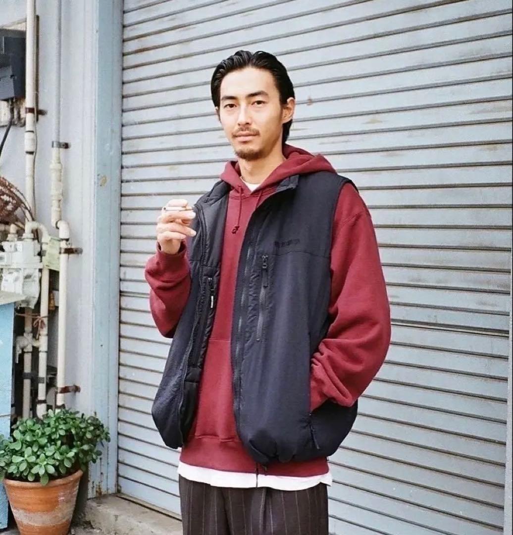 WACKO MARIA NYLON PADDING VEST ダウンベスト　L