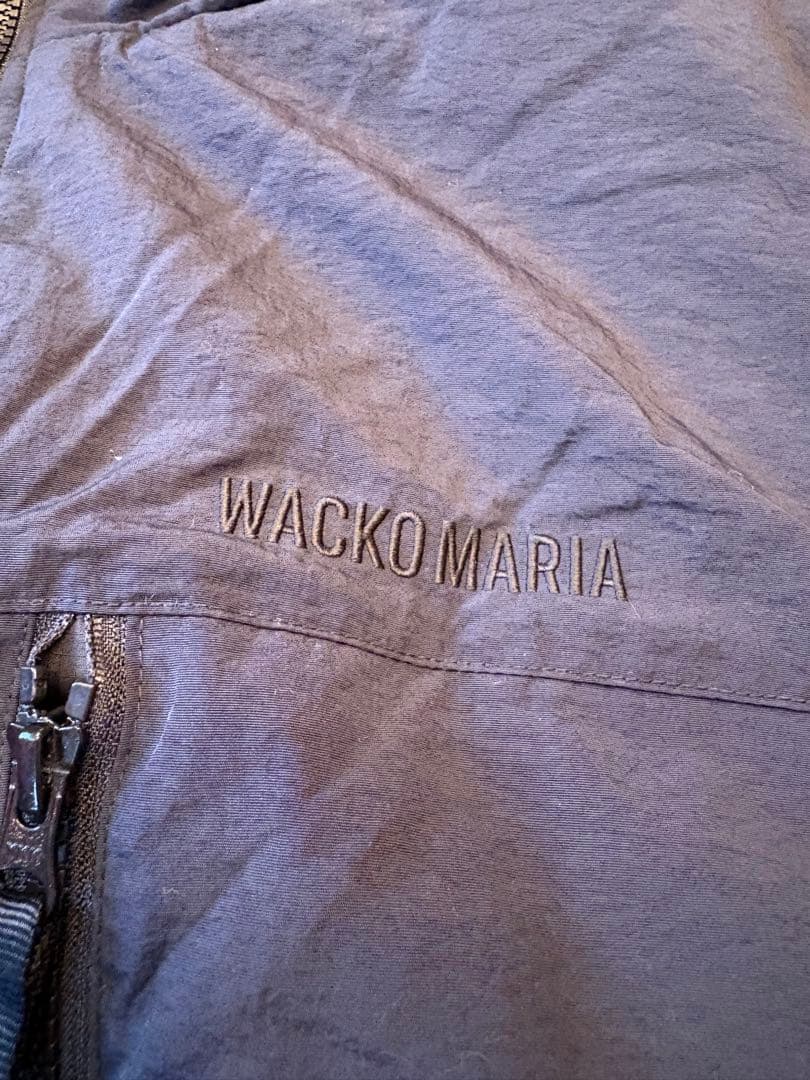 WACKO MARIA NYLON PADDING VEST ダウンベスト　L