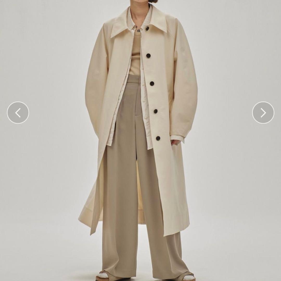 ぽ*送様 todayful soutiencollar spring coat