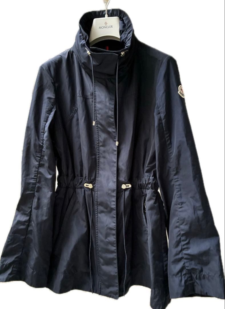 MONCLER OCRE GIUBBOTTO ネイビー サイズ1 ナイロンコート