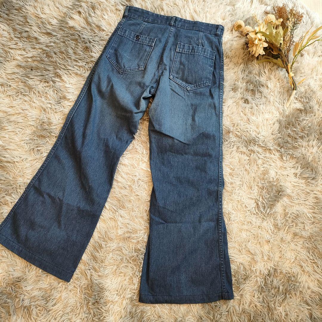 70s 80s 良品 SEAFARER フレアデニム　USA製 42タロン
