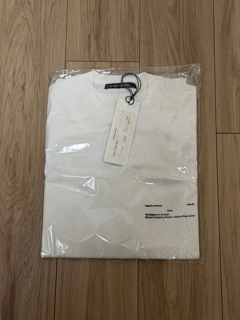 ALMOSTBLACK 25AW 石元泰博コラボレーションTシャツ　サイズ3