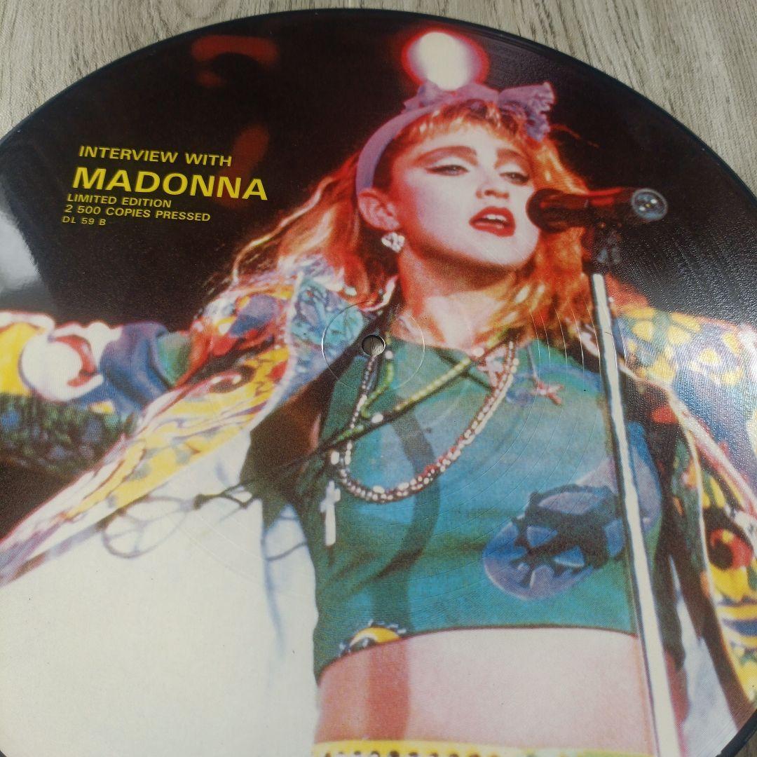 MADONNA 1987 ピクチャー・レコード 限定盤 未使用