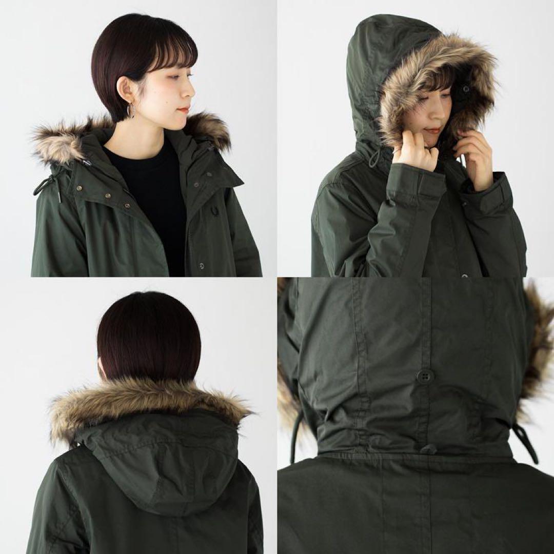【新品】FRED PERRY ジップイン ライナー パーカ モッズコート