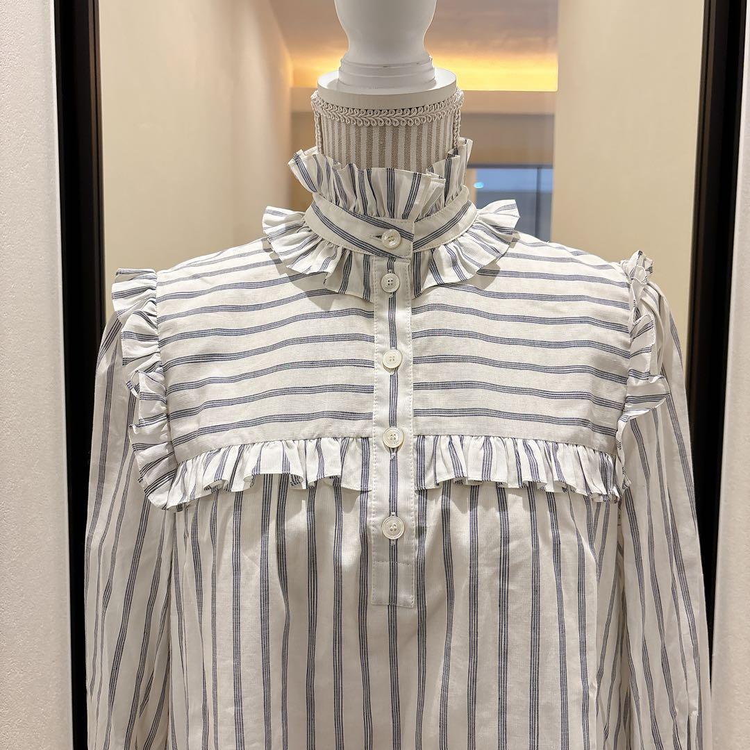 美品⭐︎セリーヌ エディ期　MINI PRAIRIE FRILLED DRESS