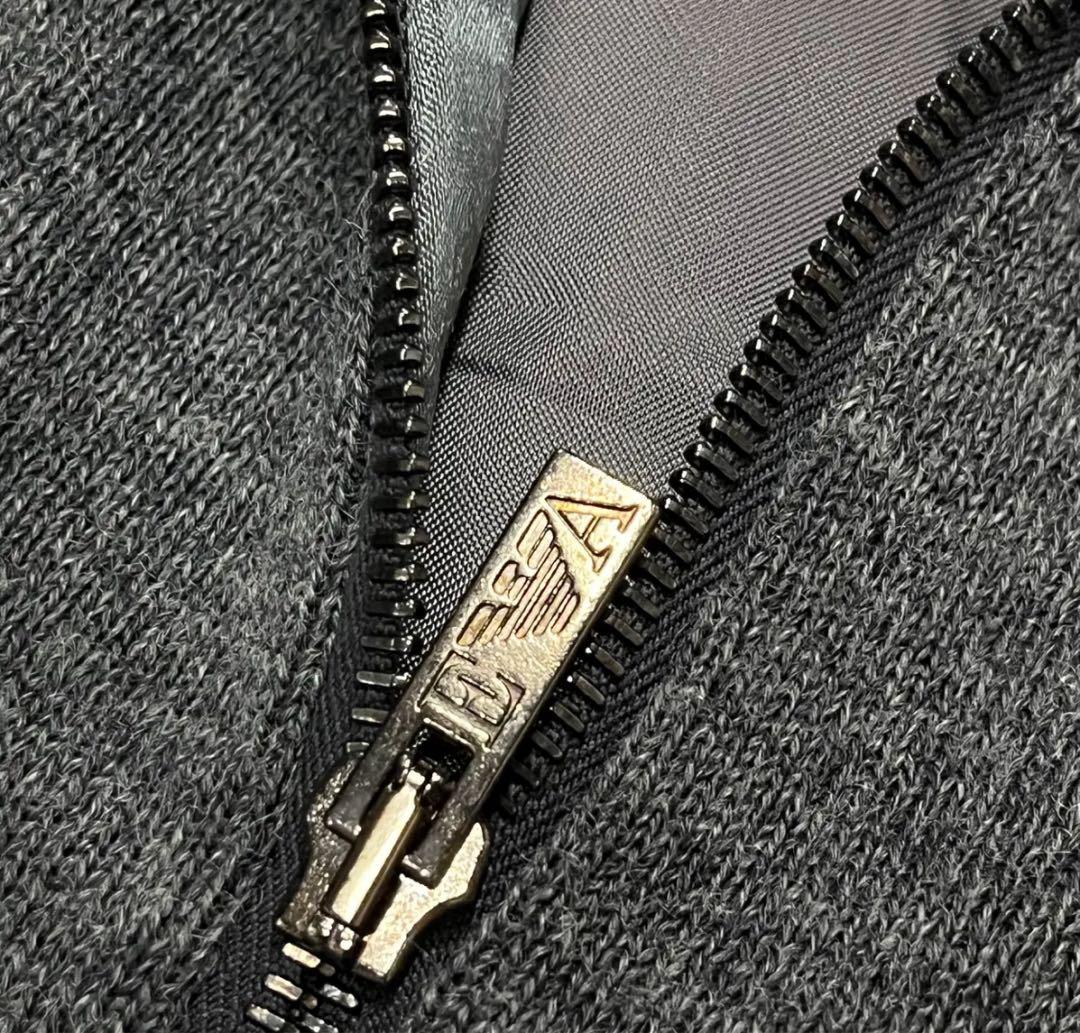 限定値下げEMPORIO ARMANI/ダブルジップイタリア製/フード