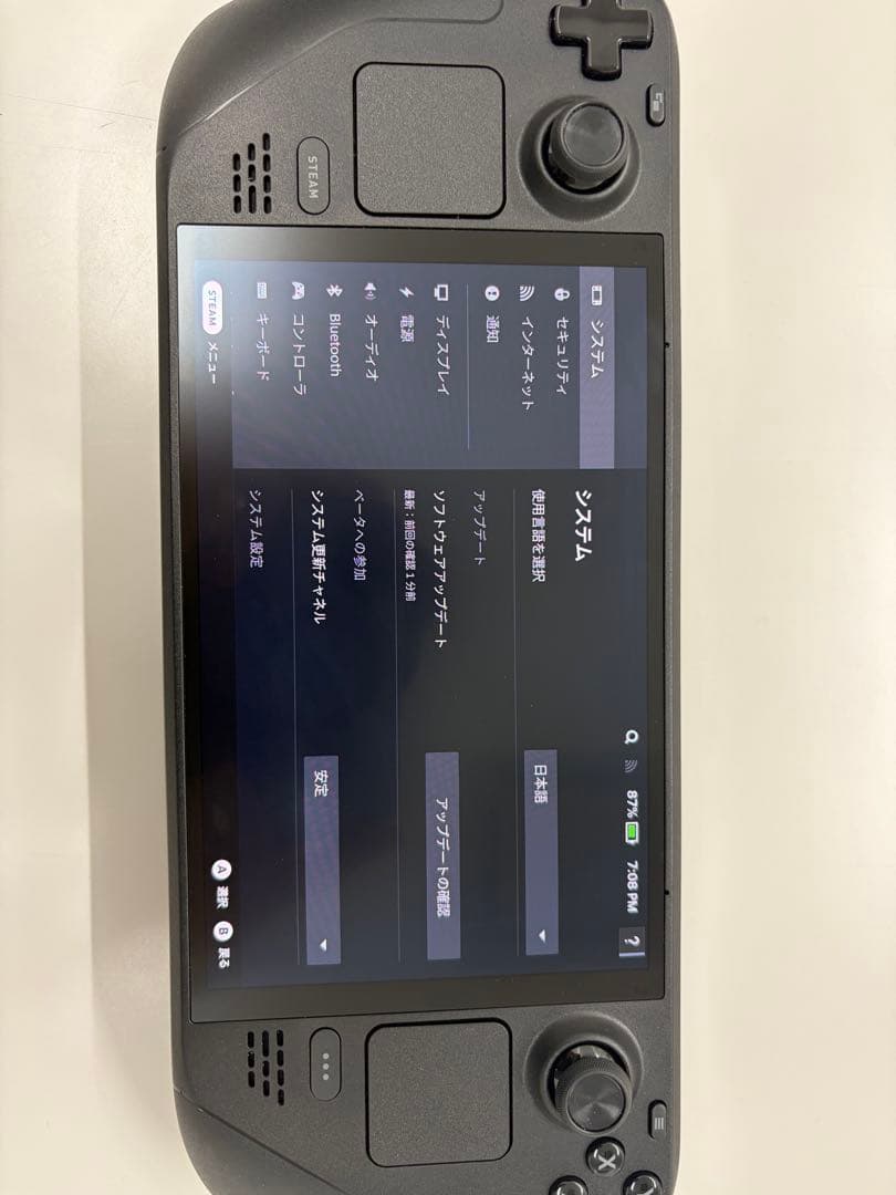 steam deck oledモデル　1TB 美品