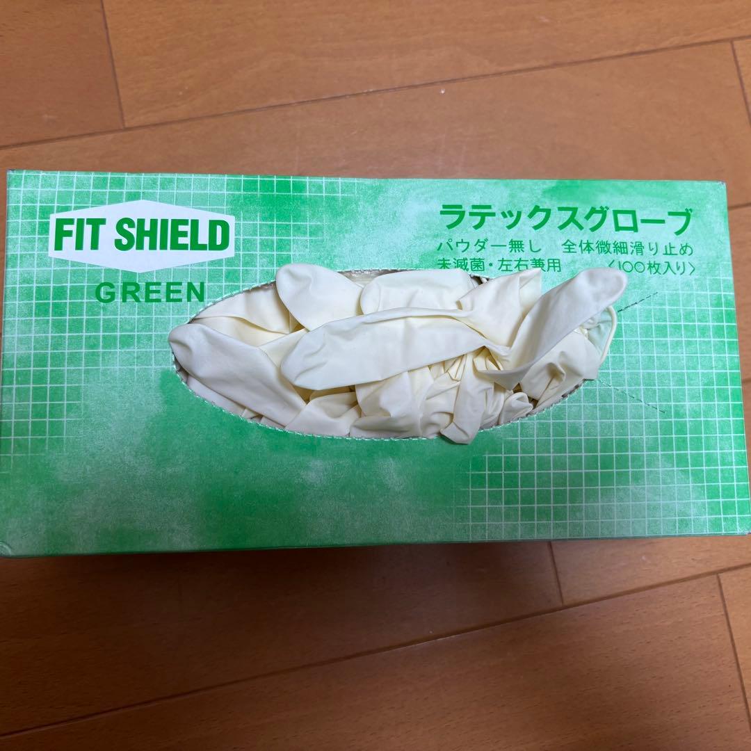 ラテックスグローブ　100枚入り 10箱