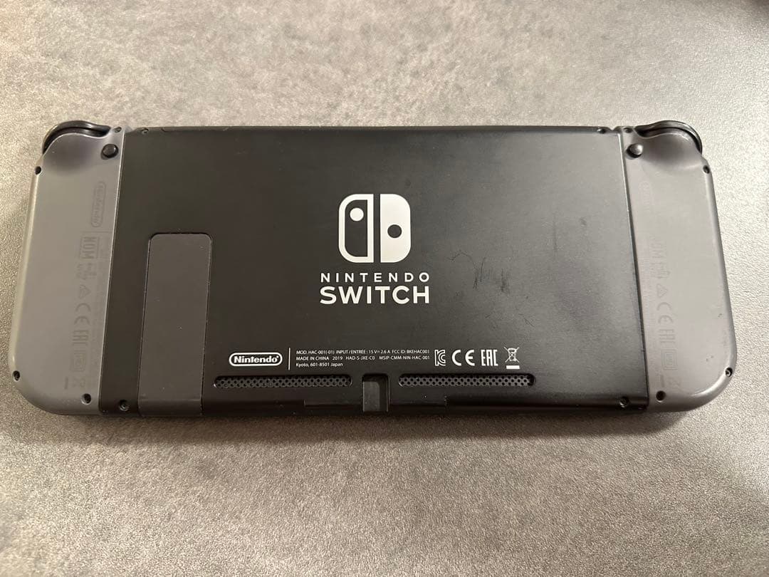 Nintendo Switch HAC-001グレー付属品有　microSD付き