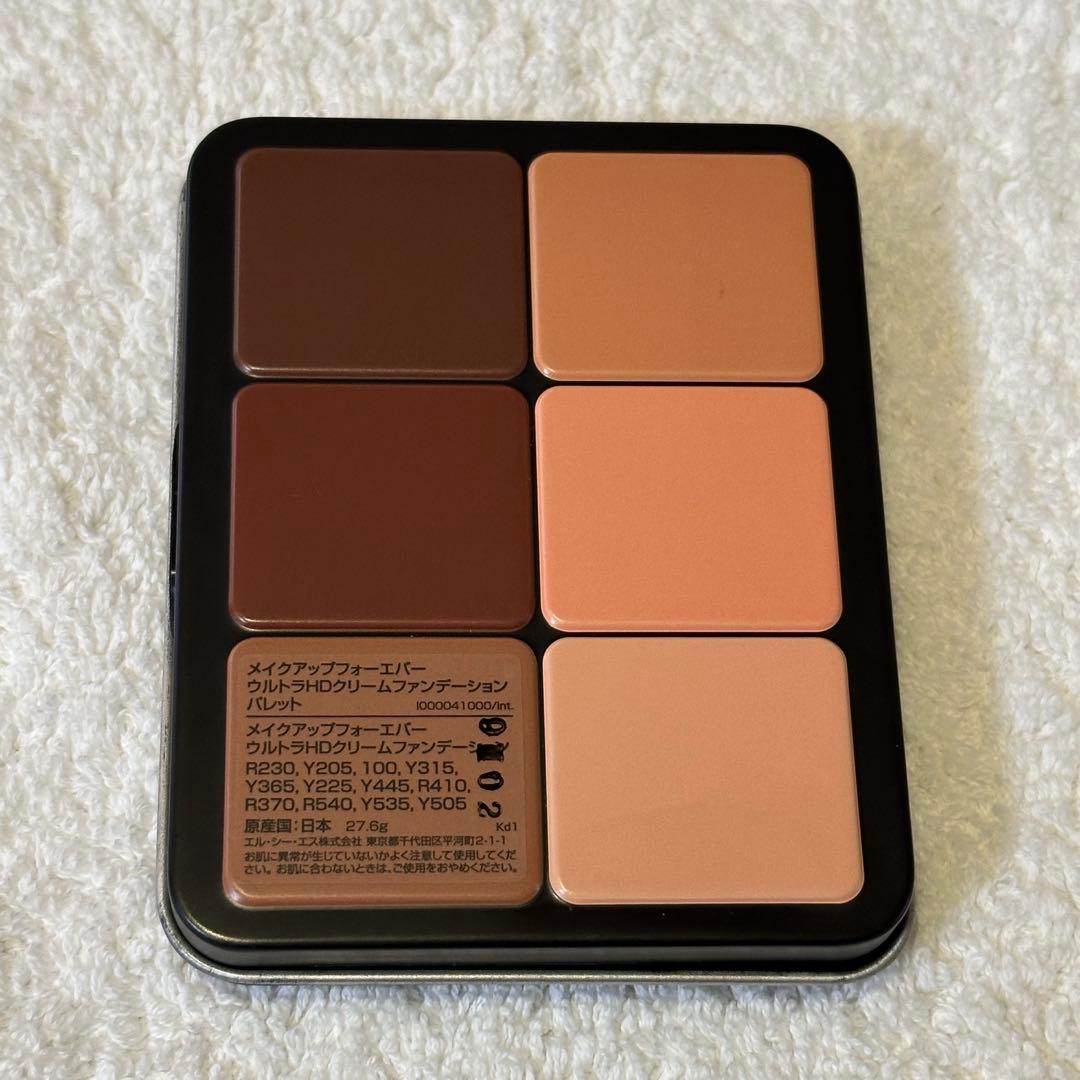 MAKE UP FOR EVER クリームファンデーションパレット 6色セット