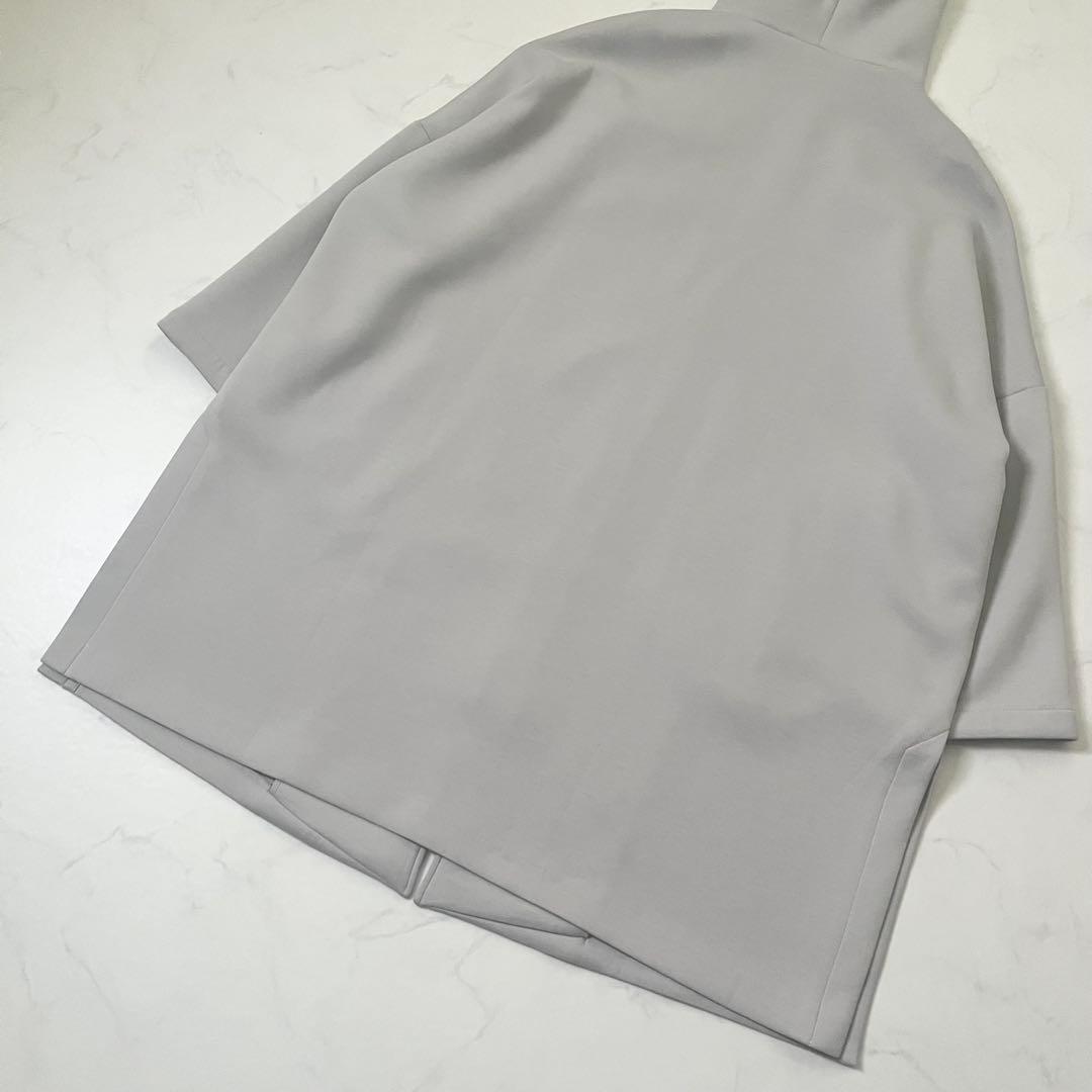美品　ビアズリー　ダンボールフーディ　近年　フリーサイズ　グレージュ