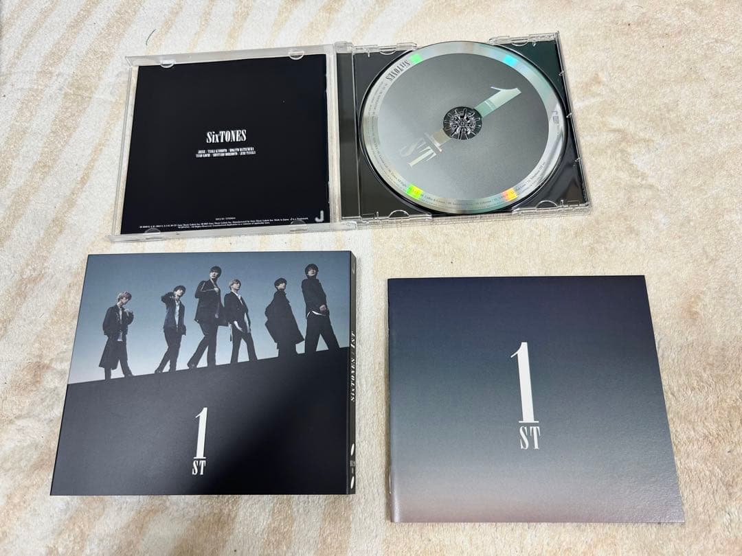 SixTONES 1ST 初回限定盤　原石盤・音色盤・通常盤　3点セット