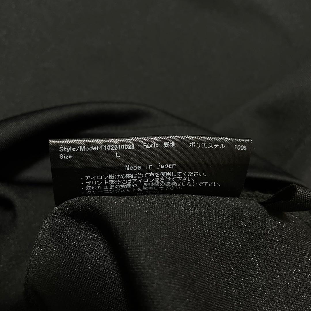 TFW49 モックネック　Tシャツ ブラック　L junhashimoto