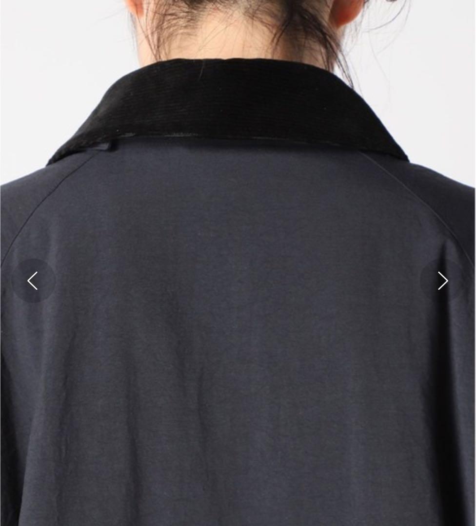 美品　Barbour 別注BURGHLEY Spick&Span ネイビー