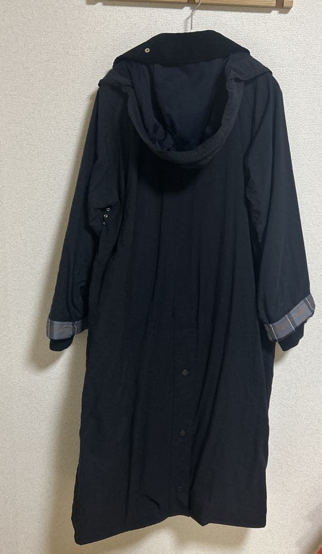 美品　Barbour 別注BURGHLEY Spick&Span ネイビー