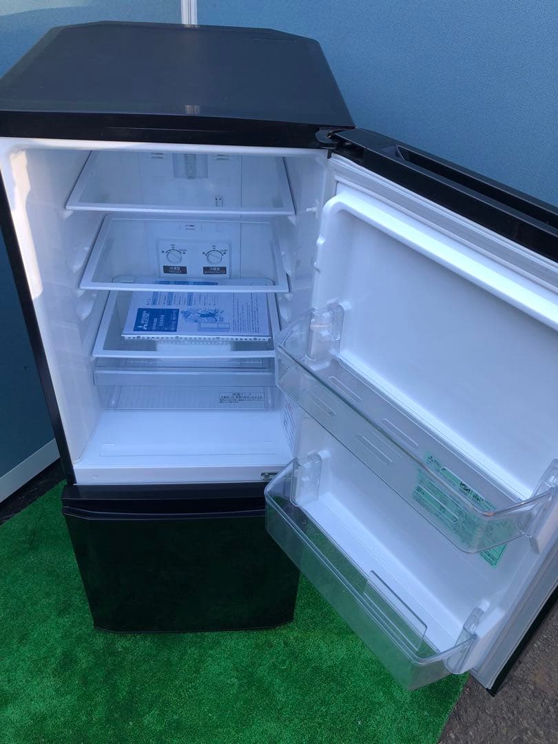 最終値下げ！　三菱 146L 冷凍冷蔵庫 MR-P15E-B1◇2020年製